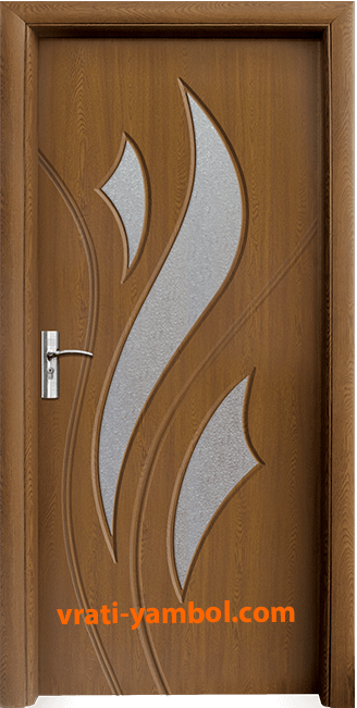 Интериорна HDF врата, модел 033 Златен дъб